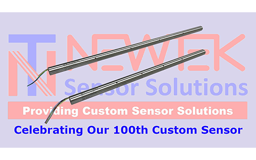 NewTek Designs 100th Custom Position Sensor Oil & Gas Downhole Drilling