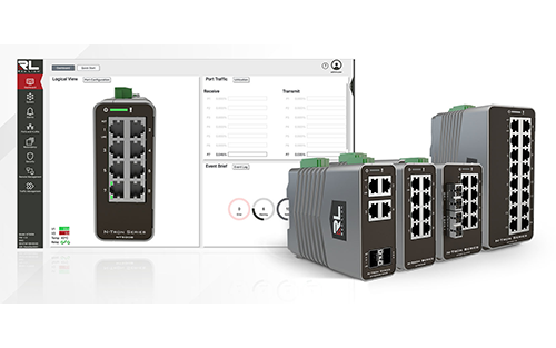 Red Lion's Gigabit Ethernet Switches Simplify Configuration With Robust Performance and Security Features